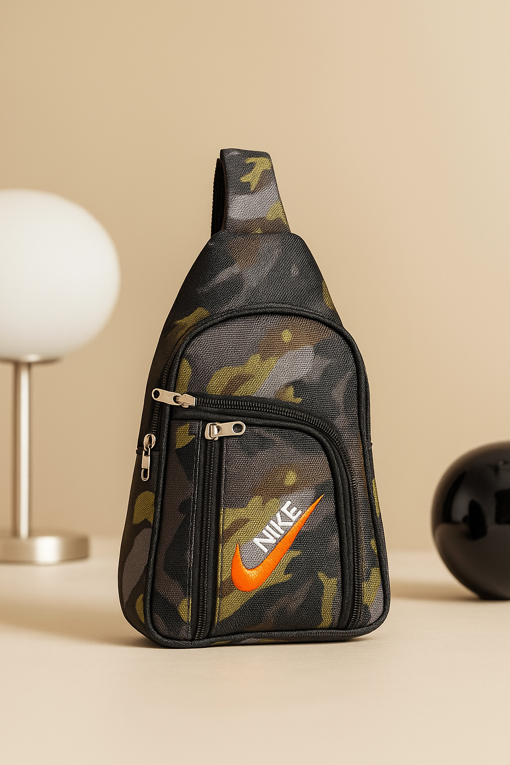 Camo Crossbody Bag for Men & Women – Lightweight Sling Shoulder Bag