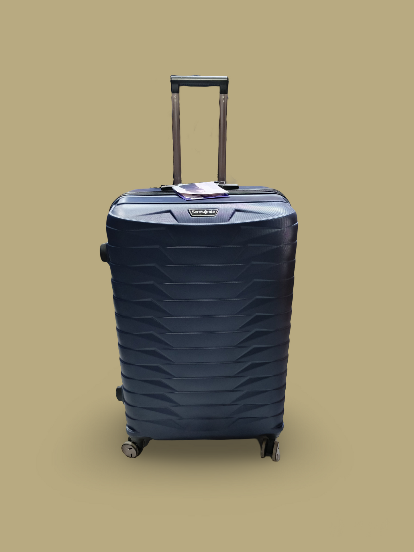 Samsonite Hard Shell Trolley Suitcase – TSA Lock Approved, Waterproof & Flexible Travel Luggage