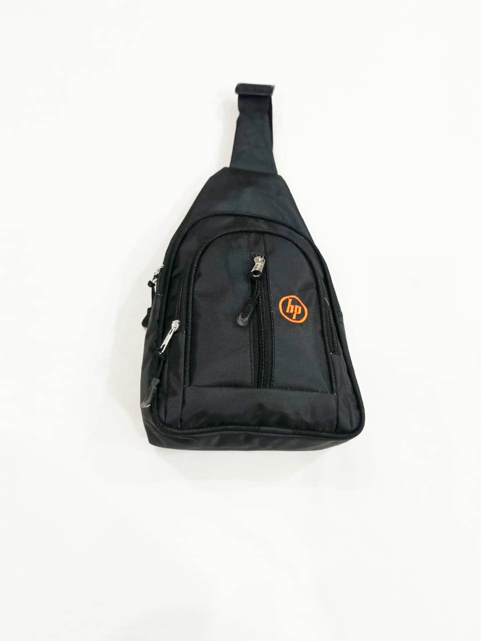 Black Crossbody Sling Bag – Lightweight Shoulder Chest Bag for Men & Women