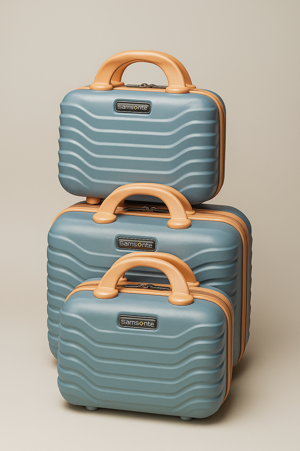 Premium Navy Blue Travel Bag Set, Set of 3 – Durable, Lightweight & Stylish Luggage for Everyday & Travel