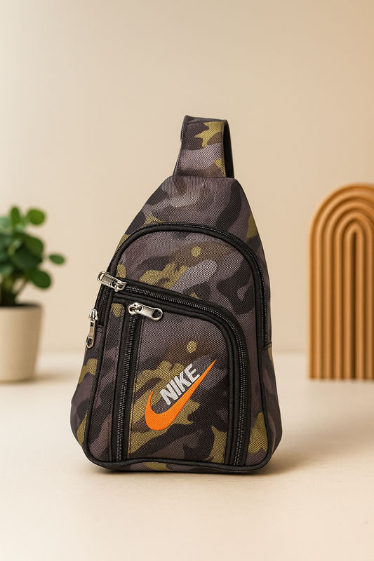 Camo Crossbody Bag for Men & Women – Lightweight Sling Shoulder Bag